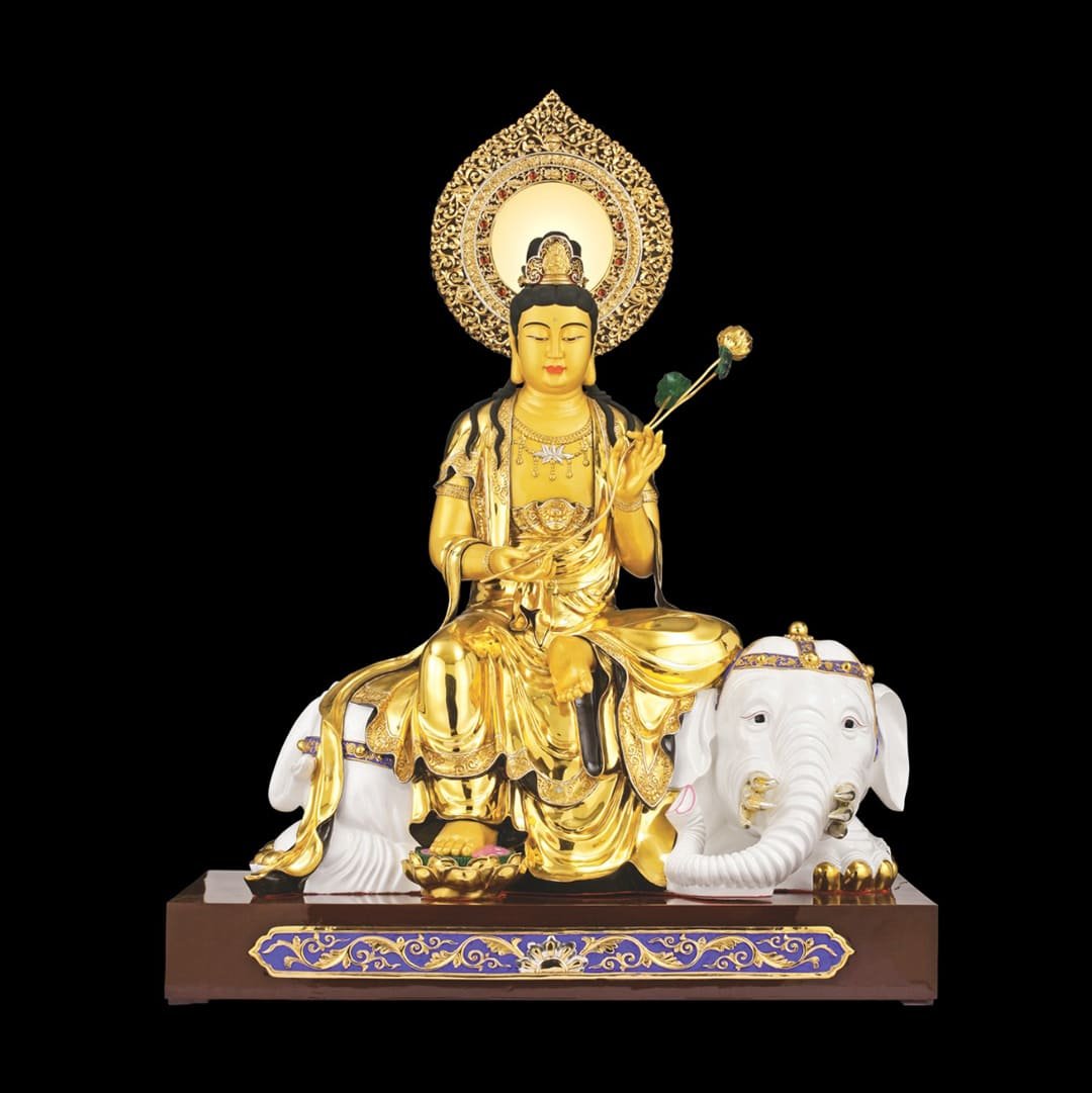 Đại hạnh của Đức Phổ Hiền Bồ-tát - Chùa Phước Viên - Vòng xoay Hàng Xanh